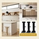thumbnail image 5 of 12 patas niveladoras para gabinetes, patas ajustables para muebles, patas de repuesto, patas niveladoras ajustables para gabinetes, patas de soporte resistentes para sofás, sillones y gabinetes, 5 of 7