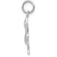 thumbnail image 2 of 14k White Gold Solid Polished Snake Charm - 21mm, 2 of 6