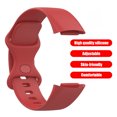 thumbnail image 1 of Pulsera pequeña de silicona Correa de reloj inteligente suave para Fitbit Charge 5 (rojo), 1 of 7