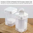 thumbnail image 4 of Lilixerw Plastic Spice Containers Plastic Spice Bottles Clear Reusable Seasoning Jars with Lids for Kitchen Storage Seasoning, 4 of 9
