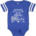 thumbnail image 3 of Inktastic So I'm Little, but I'm Gonna Be a Big Sister Girls Baby Bodysuit, 3 of 5