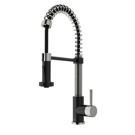 Vigo Edison Stainless Steel Pull Down Spray Kitchen Faucet