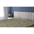thumbnail image 5 of Ambesonne Stones Fitted Sheet, Vintage Look Cobblestone Art, Full Size, Reseda Green Pale Grey, 5 of 5
