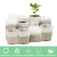 thumbnail image 3 of Visland 100 Packs Non Woven Nursery Bags , Plant Grow Bags Plants Pouch Fabric Seedling Pots Ideal for Seed Starting, Transplanting, Cuttings, 3 of 8