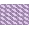thumbnail image 1 of Ahgly Company Tapis d'Intérieur Lavables en Machine, Rectangle de Transition Violet Fleur Violette, 2' x 4', 1 of 7