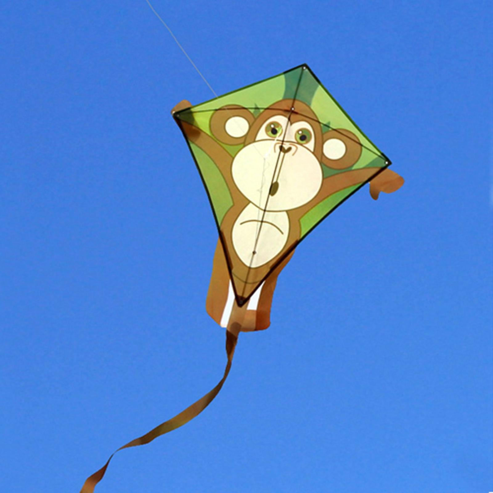 Cartoon Monkey Realistic Animal Outdoor Activity