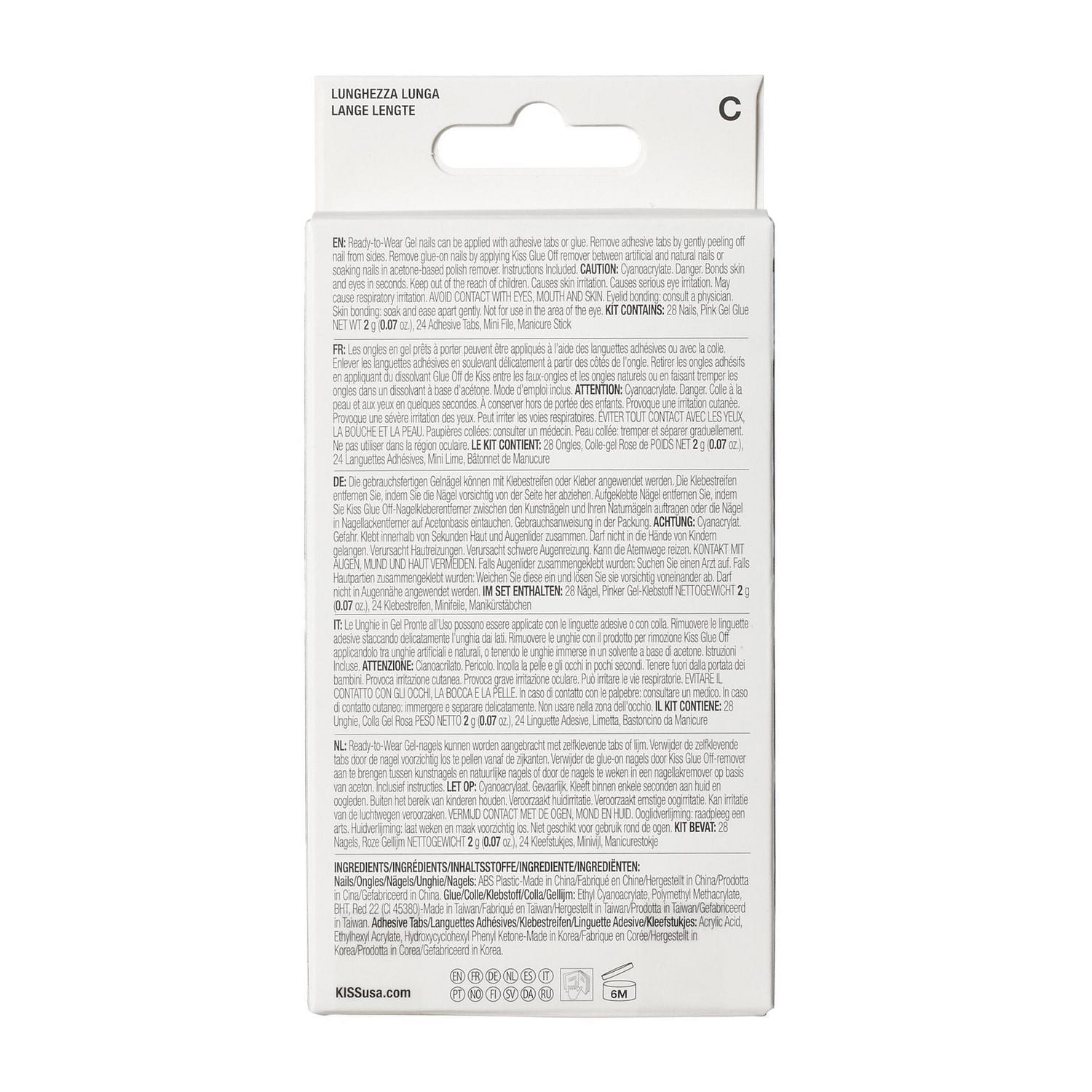 KISS Voguish faux ongles de fantaisie- Chilllout