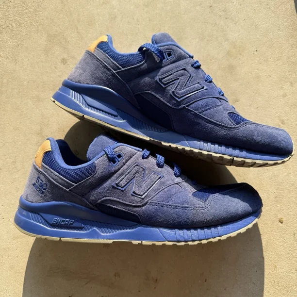 New Balance 530 Premium Blue Mens 10.5 M530 Suede Gym Shoes Sneakers Classic