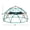 Coffee,Green, variant on 12ft Geometric Dome Climber Play Center for Kids, Rust & UV Resistant Steel Climbing Dome with Hammock, Outdoor Jungle Gym Supporting 1000 LBS