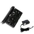 thumbnail image 3 of Aquarium Cooling Fan Fish Tank Cold Wind Chiller Adjustable 2 Level Wind, 3 of 7