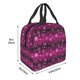thumbnail image 3 of Disketp Snowflakes And Christmas for Insulated Lunch Bag for Women and Men, Perfect for Work, Hiking, Picnic, 3 of 8