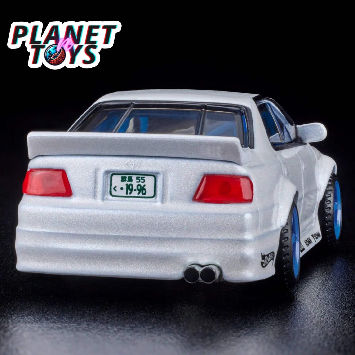 Mattel Hot Wheels HWC Elite 64 Series 1996 Toyota Car Vehicles, Pearlescent white