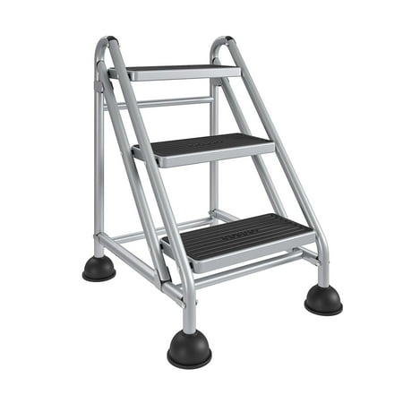 Cosco Rolling Commercial Step Stool CSC11834GGB1
