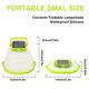 thumbnail image 2 of Lámpara de camping HUOGUO, plegable, solar, recargable, verde, 2 of 5