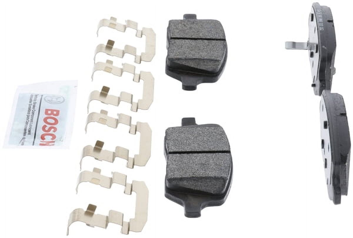 Bosch BE1093H Bosch Blue Semi-Metallic Brake Pads with Hardware
