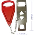thumbnail image 3 of Casillero de Puerta de Seguridad para El Hogar, Cerraduras de Bloqueo Perfecto para Viajar en Hotel travel door lock Levamdar WMZY-556-1, 3 of 5