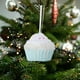 thumbnail image 4 of Adorno de árbol de rosquilla de espuma de la serie Christmas Macaron | Decoración colgante de mini pastel de helado Azul claro Rosa Amarillo 2,95x2,36" | Accesorio festivo ligero y seguro, 4 of 6