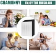 thumbnail image 3 of CHAMONNY D360 True HEPA Replacement Filter D3, Compatible with D360 Air Purifier, Compare to D3 Filter, Item Number 1712-0101-02,2 H13 True HEPA Filt, 3 of 7