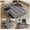 Gray, variant on LLappuil 65" Pull Out Sofa Bed, Corduroy Sofa Couch Covertible Sofa Bed, Loveseat Sofa for Living Room Gray