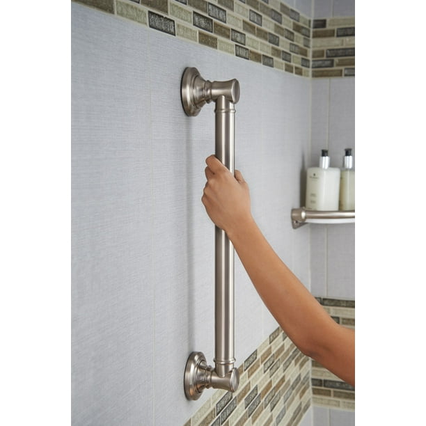 Delta BathSafety 18" Traditional Decorative ADA Grab Bar in