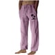 thumbnail image 2 of Puntoco Pantalones casuales largos para hombre, pantalones casuales con estampado de moda para hombre, cintura elástica con bolsillos, pantalones deportivos, 2 of 4