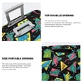 thumbnail image 3 of Yiaed Geometric Dinosaur Print Travel Luggage Cover Suitcase Protector Fits 18-32 Inch Luggage Wheel Covers Patterned Elastic Luggage Anti-scratch（No luggage）-Small, 3 of 5