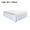 Snow White, variant on PiccoCasa Polyester Brushed Bed Skirt with Elastic Dust Ruffles 16" Drop, King Dark Gray