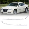 thumbnail image 3 of Car Front Bumper Trim Strip US Standard Impact Strip Replacement For Chrysler 300 3.5L 2005-10 4805937AA 4805936AA, 3 of 7