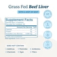 thumbnail image 3 of WONDERCOW Beef Liver Capsules Grass Fed Supplement - Desiccated & Natural Source of Protein, Iron, Vitamins A & B- Boosts Energy and Immunity | USA Grown, Non-GMO, Gluten Free, 3 of 9