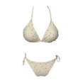 thumbnail image 1 of Traje de Baño Ocean Pacific para Mujer, Cintas Ajustables, Estampado Flores Amarillo Talla EG 2 Piezas, 1 of 4