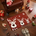 thumbnail image 1 of MTBLYS Christmas Carpet Entrance Mat 15.7X23.6 Inch Absorbent Non-Slip Dirt Proof Polyester Door Mat for Home Kitchen Bathroom Use, 1 of 6
