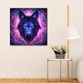 thumbnail image 4 of Cuadros Decorativos Pintura de diamante redondo completo Lobo Animal 5D DIY mosaico arte pared imágenes regalos JShteea Nuevos Originales, 4 of 9