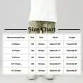 thumbnail image 3 of ZACPNCV Teen Boys Baggy Cargo Pants Straight Wide Leg Elastic Waist Casual Pants Solid Daily White 8-9 Years, 3 of 9