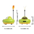thumbnail image 2 of Cat Toy Smart Interactive Cat Toy Automatic Rotation Treat Dispensing Laser Toy For Indoor Cats Self-Play Boredom Relief And Exercise(Automatic-20.5Cm), 2 of 8