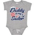 thumbnail image 3 of Inktastic My Daddy is My Sailor Boys or Girls Baby Bodysuit, 3 of 5