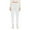 White, variant on Idoravan Women's Plus Size Pants Women Fashion Solid Reflective Strip Drawstring Pokets Casual Tight Overalls Sports Pants Bottoms