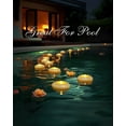 thumbnail image 5 of Amagic 24Pack 3” Flameless Led Floating Candles, Ivory Base,200 Hour Plastic Battery Operated,Flickering Waterproof Tealights, 5 of 6