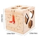 thumbnail image 3 of Juguete clasificador de formas geométricas con caja de inteligencia de madera para niños que aprende a clasificar, 3 of 8