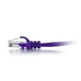 thumbnail image 3 of C2G 6IN Cat6a Snagless Unshielded (UTP) Network Patch Ethernet Cable-Purple, 3 of 3