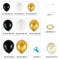 thumbnail image 2 of 167Pcs Blue Balloon Garland Arch Kit Reusable Birthday Balloon Set Latex Ocean Blue Gold Balloons Prop Decoration Balloon Party Background Balloon for Wedding Party Birthday, 2 of 8