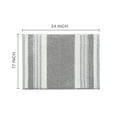thumbnail image 4 of Mainstays Performance Foam Noodle Bath Rugs, 17"x24" Silver, 4 of 6