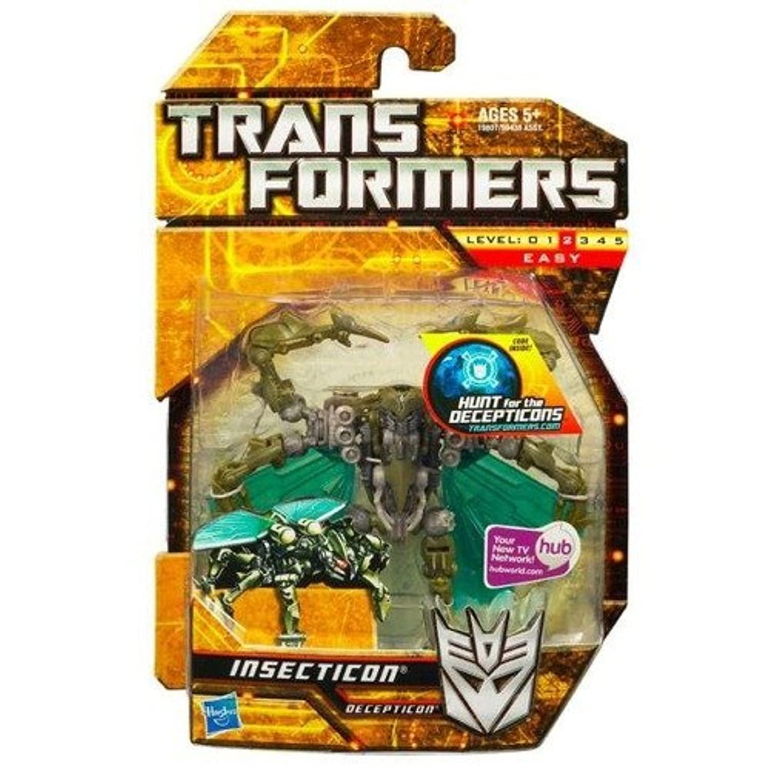 Transformers Hunt for the Decepticons Scout Class Action Figure Insecticon