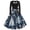 #06，Navy, variant on AOOCHASLIY Summer Clothes Womens Dresses Women Dress Long Sleeve Christmas Printed Furry V-Neck Draw Back Swing Dress for Home Casual Work Play