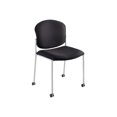 thumbnail image 1 of Safco Diaz Guest - Chaise - Noir, 1 of 2