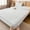 White, variant on sruoe Fitted Bed Sheets, King Fitted Sheets, Deep Pocket Non-Slip Mattress Cover, Mattress Protector, Full Size Bottom Sheet, Soft Washable for Home, Bedroom, Bed Sheets, White