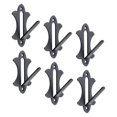 thumbnail image 3 of 6 piezas de soporte para colgar cráneos de , elegante soporte para cráneos de animales pequeños, resistente, con tornillo de montaje en pared., 3 of 9