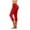 Red, variant on DDAPJ pyju Black Capri Leggings for Women 3/4 Length High Waisted Workout Yoga Pants Workout Gym Stretchy Tights Basic Solid Seamless Athletic Legging Navy S