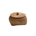 thumbnail image 1 of Xingzhi Rattan Storage Basket Modern Simple Style Replacement Odorless Bedroom Living Room Remote Control Bucket Organizer Type 2, 1 of 6