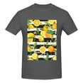 thumbnail image 4 of Bingfone Orange And Lemon Men'S Loose Fit Short-Sleeve Pocket T-Shirt, 4 of 7