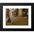 thumbnail image 2 of Albert Pierre-René Maignan 18x14 Black Modern Framed Museum Art Print Titled - Fortune Passes (1895), 2 of 5